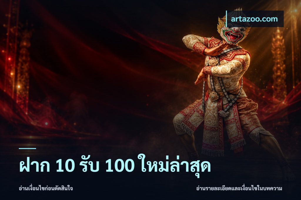 ฝาก 10 รับ 100 ใหม่ล่าสุด