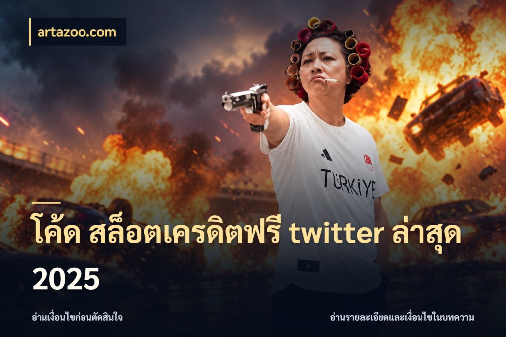 โค้ด สล็อตเครดิตฟรี twitter ล่าสุด 2025 จับมุมเด่นของเครดิตฟรีให้ตรงใจ สไตล์ artazoo.com