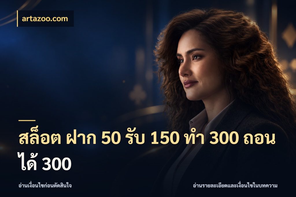 สล็อต ฝาก 50 รับ 150 ทํา 300 ถอนได้ 300 เปิดมุมโปรให้เข้ากับเกมแนวโปรด สไตล์ artazoo.com