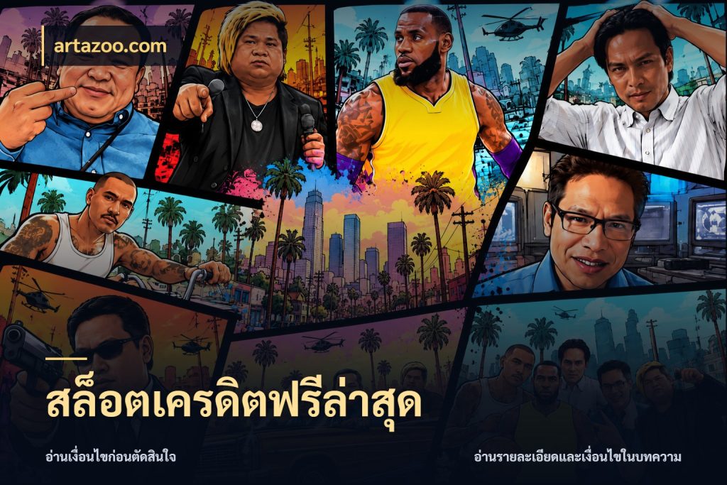 สล็อตเครดิตฟรีล่าสุด เปิดประเด็นเครดิตฟรีสำหรับคนชอบลุ้น กับ artazoo.com