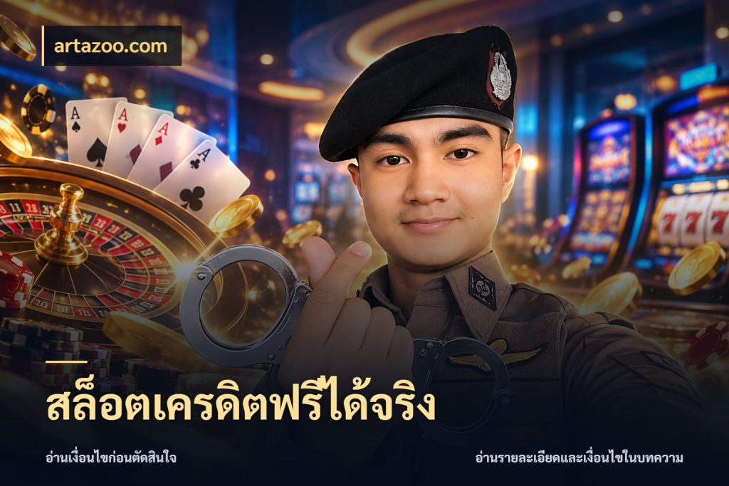 สล็อตเครดิตฟรีได้จริง artazoo.com จับมุมเด่นของเครดิตฟรีให้ตรงใจ