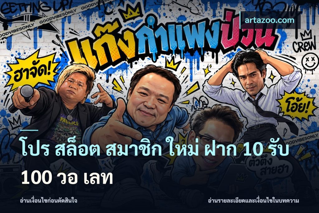 โปร สล็อต สมาชิก ใหม่ ฝาก 10 รับ 100 วอ เลท