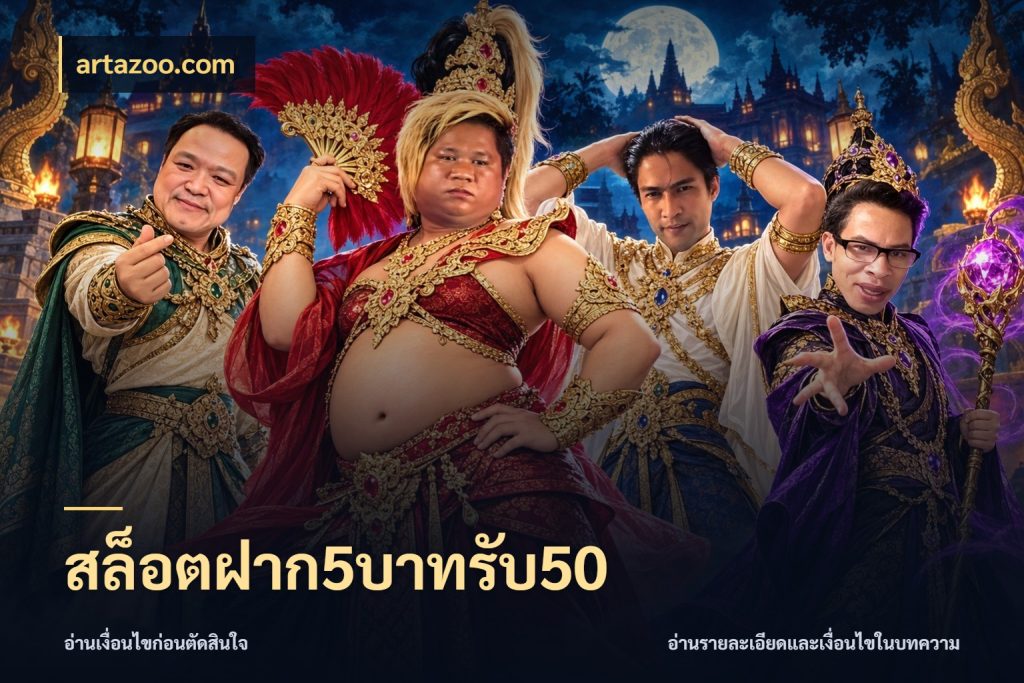 สล็อตฝาก5บาทรับ50 ยอดฝากและยอดรับในมุมของคนชอบลุ้น สไตล์ artazoo.com