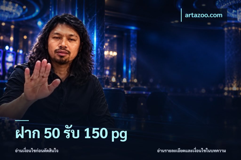 ฝาก 50 รับ 150 pg