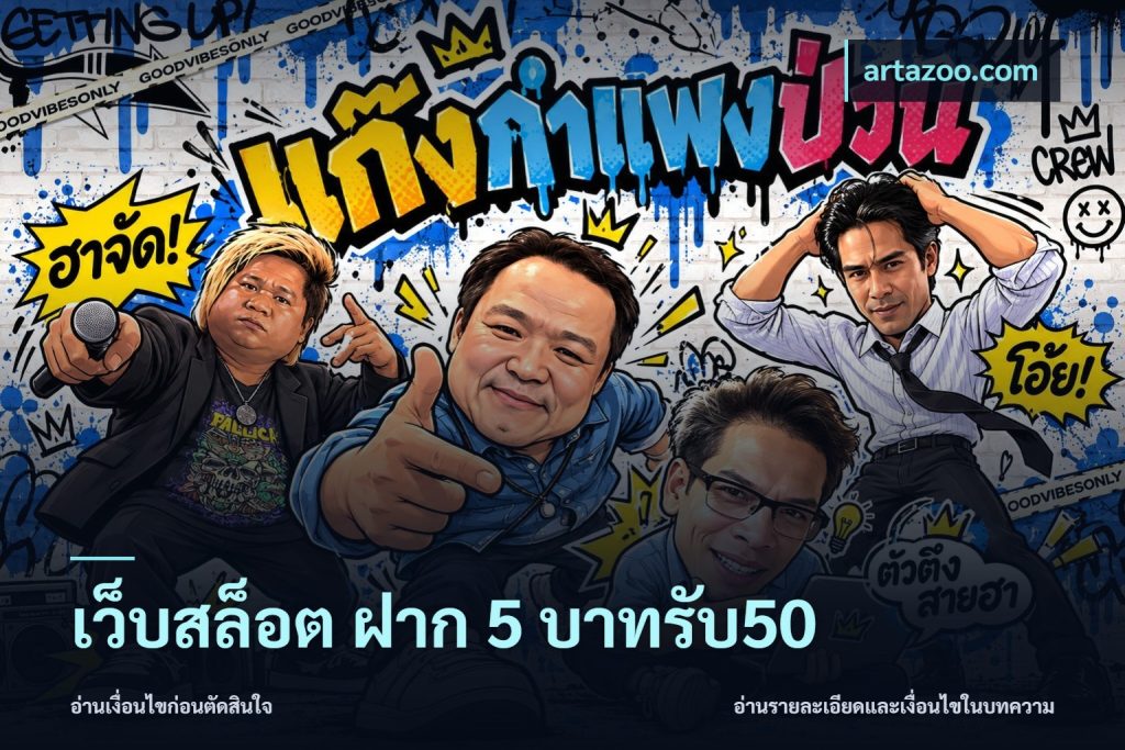 เว็บสล็อต ฝาก 5 บาทรับ50