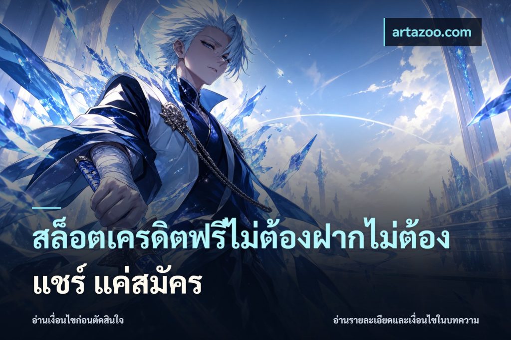 สล็อตเครดิตฟรีไม่ต้องฝากไม่ต้องแชร์ แค่สมัคร