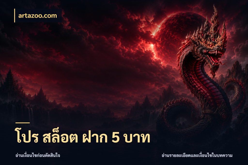 โปร สล็อต ฝาก 5 บาท artazoo.com เปิดมุมยอดเริ่มต้นสำหรับคนชอบเกม