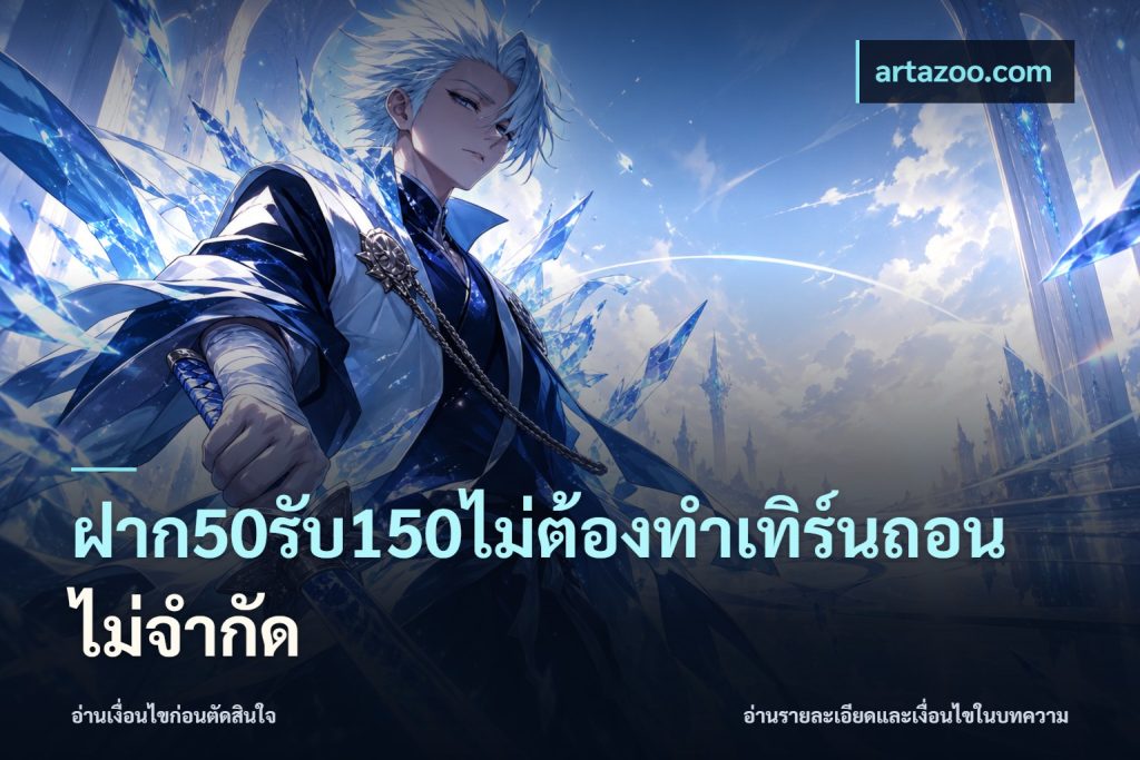 ฝาก50รับ150ไม่ต้องทําเทิร์นถอนไม่จํากัด