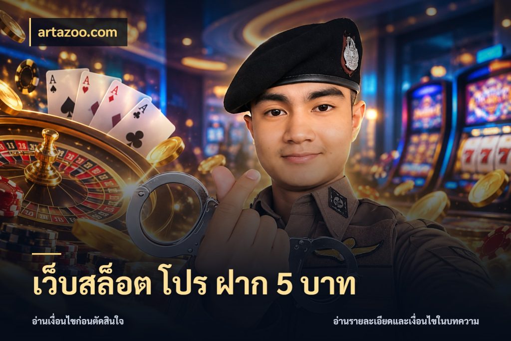 เว็บสล็อต โปร ฝาก 5 บาท มุมสนุกของคนที่กำหนดขอบเขตตัวเอง กับ artazoo.com