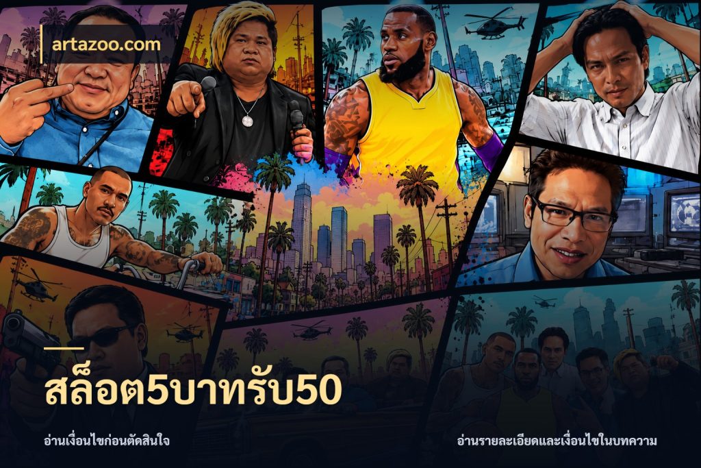 สล็อต5บาทรับ50 artazoo.com เปิดมุมโปรให้เข้ากับเกมแนวโปรด