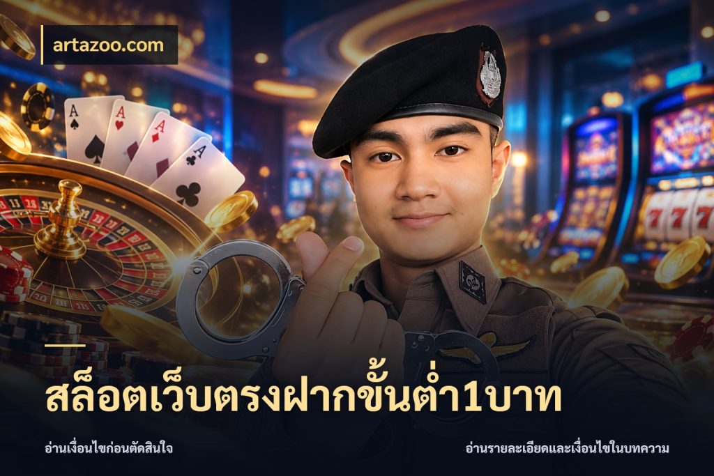 สล็อตเว็บตรงฝากขั้นต่ำ1บาท มุมสนุกของคนที่กำหนดขอบเขตตัวเอง กับ artazoo.com