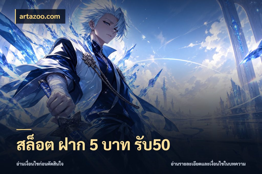 สล็อต ฝาก 5 บาท รับ50 ยอดฝากและยอดรับในมุมของคนชอบลุ้น ในมุม artazoo.com