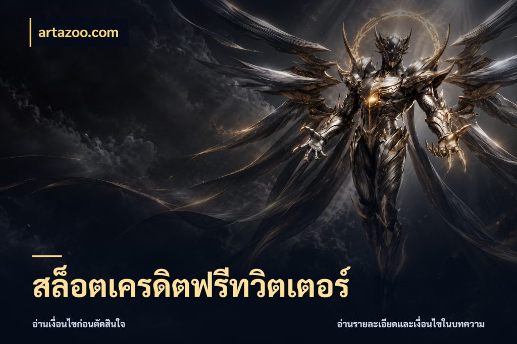 สล็อตเครดิตฟรีทวิตเตอร์ จับมุมเด่นของเครดิตฟรีให้ตรงใจ สไตล์ artazoo.com