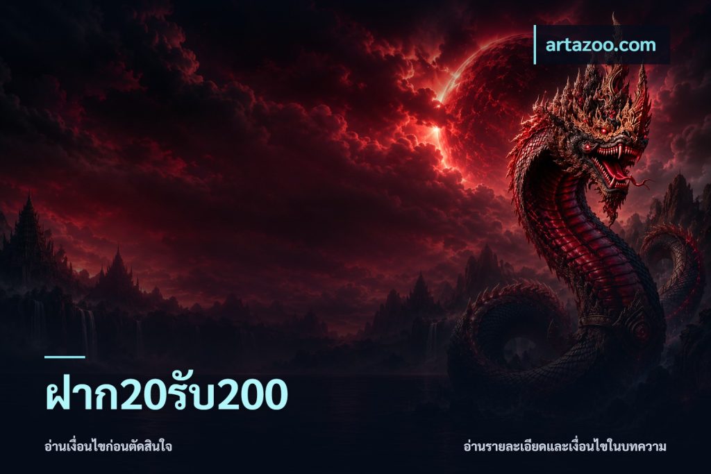ฝาก20รับ200