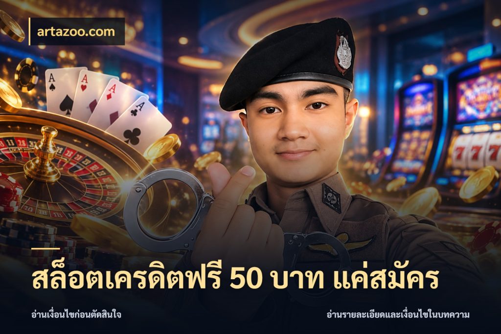 สล็อตเครดิตฟรี 50 บาท แค่สมัคร เครดิตแต่ละรูปแบบมีมุมไหนให้ดู สไตล์ artazoo.com