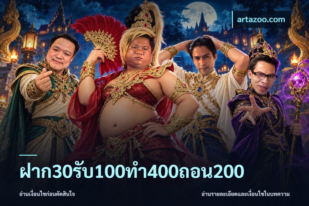 ฝาก30รับ100ทํา400ถอน200