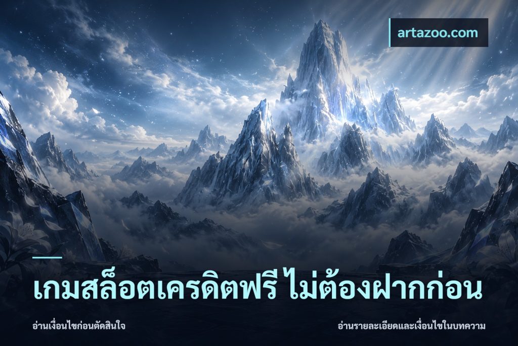 เกมสล็อตเครดิตฟรี ไม่ต้องฝากก่อน
