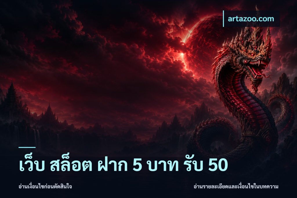 เว็บ สล็อต ฝาก 5 บาท รับ 50
