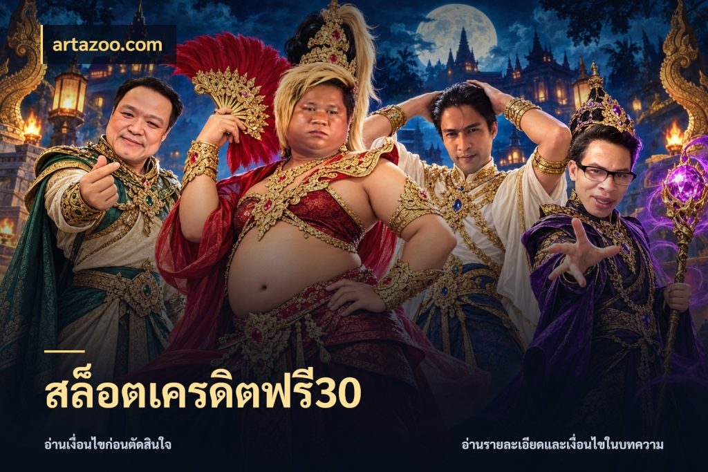 สล็อตเครดิตฟรี30 เครดิตฟรีกับจังหวะลุ้นที่คุณเลือก กับ artazoo.com