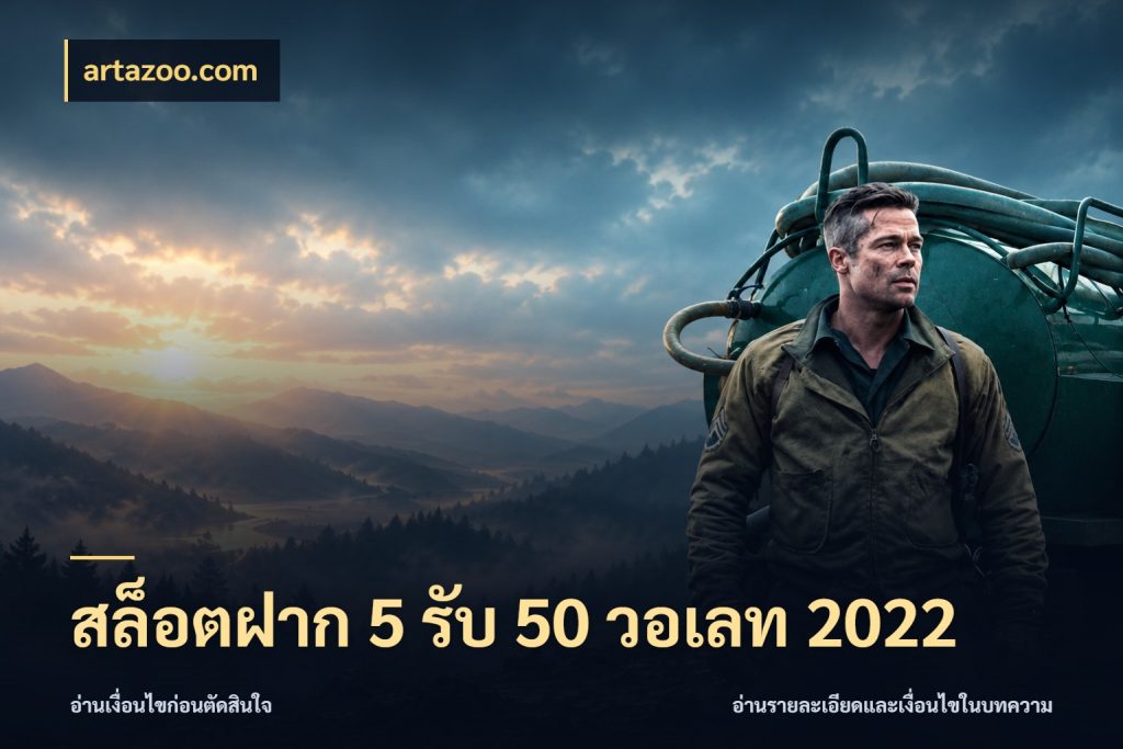 สล็อตฝาก 5 รับ 50 วอเลท 2022 artazoo.com จุดเด่นของเครดิตที่คนชอบเกมอยากรู้
