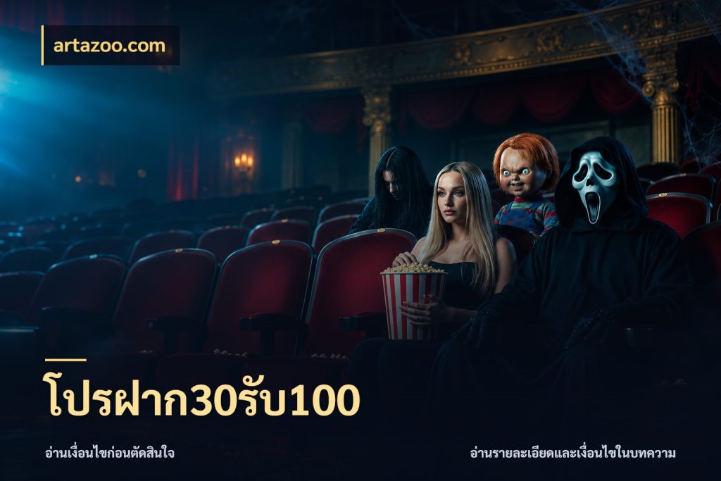 โปรฝาก30รับ100 เครดิตกับรูปแบบโปรที่ตรงใจ ในมุม artazoo.com