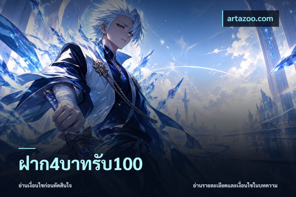 ฝาก4บาทรับ100