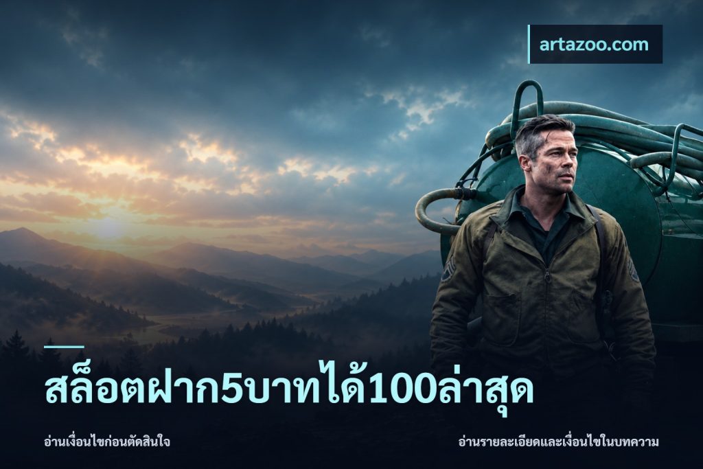 สล็อตฝาก5บาทได้100ล่าสุด