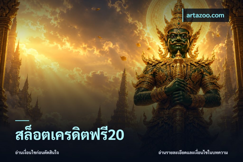 สล็อตเครดิตฟรี20