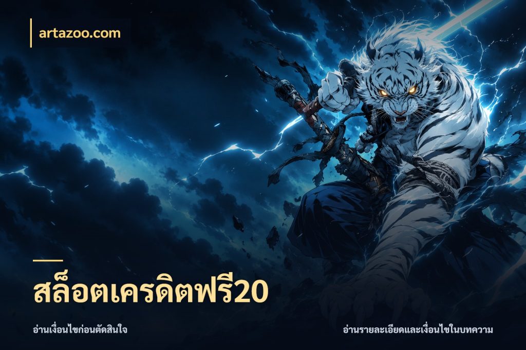 สล็อตเครดิตฟรี20 รู้จักยอดและขอบเขตของเครดิตฟรี กับ artazoo.com