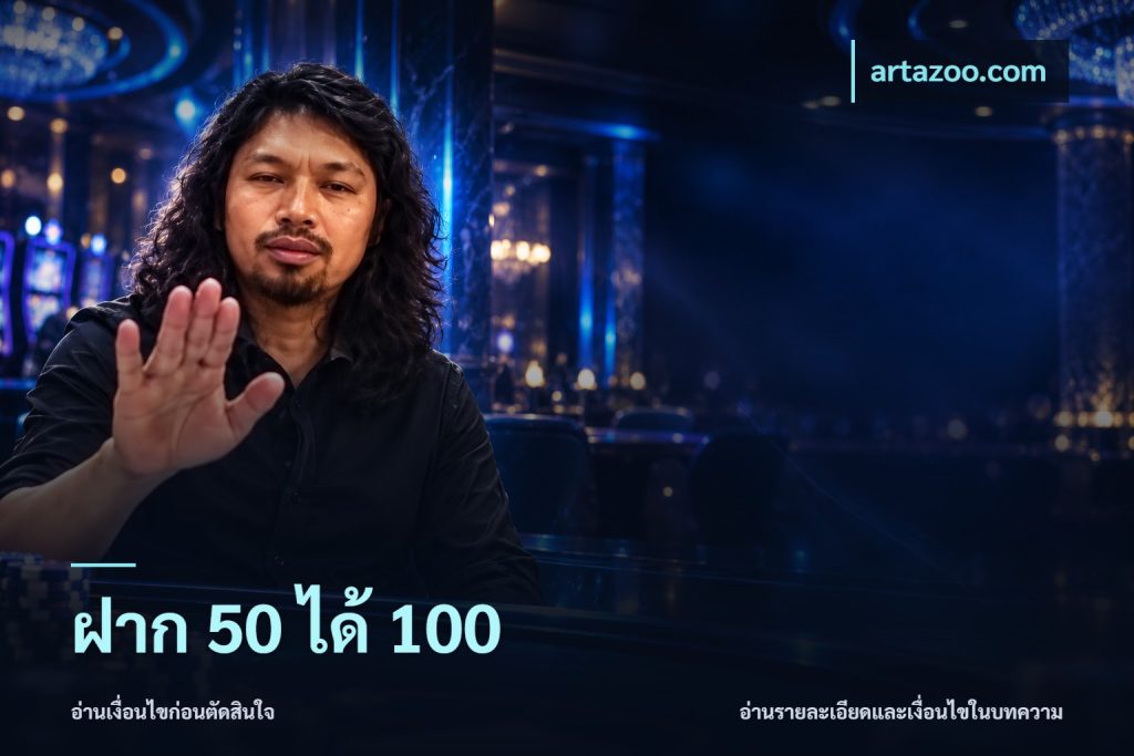 ฝาก 50 ได้ 100