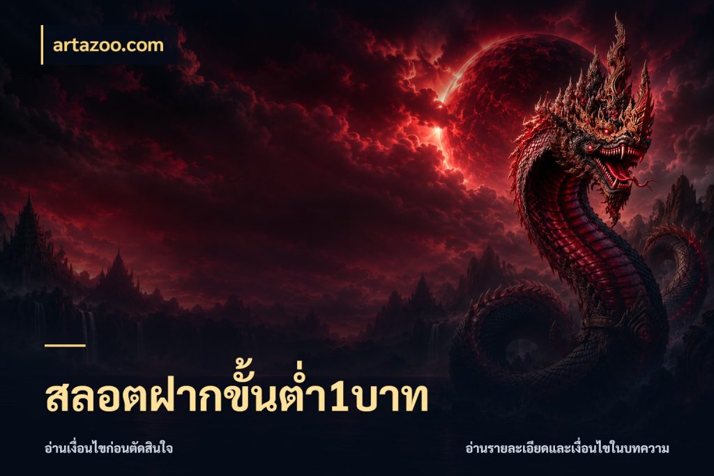 สลอตฝากขั้นต่ำ1บาท จำนวนเริ่มต้นกับรายละเอียดที่สายเกมสนใจ กับ artazoo.com