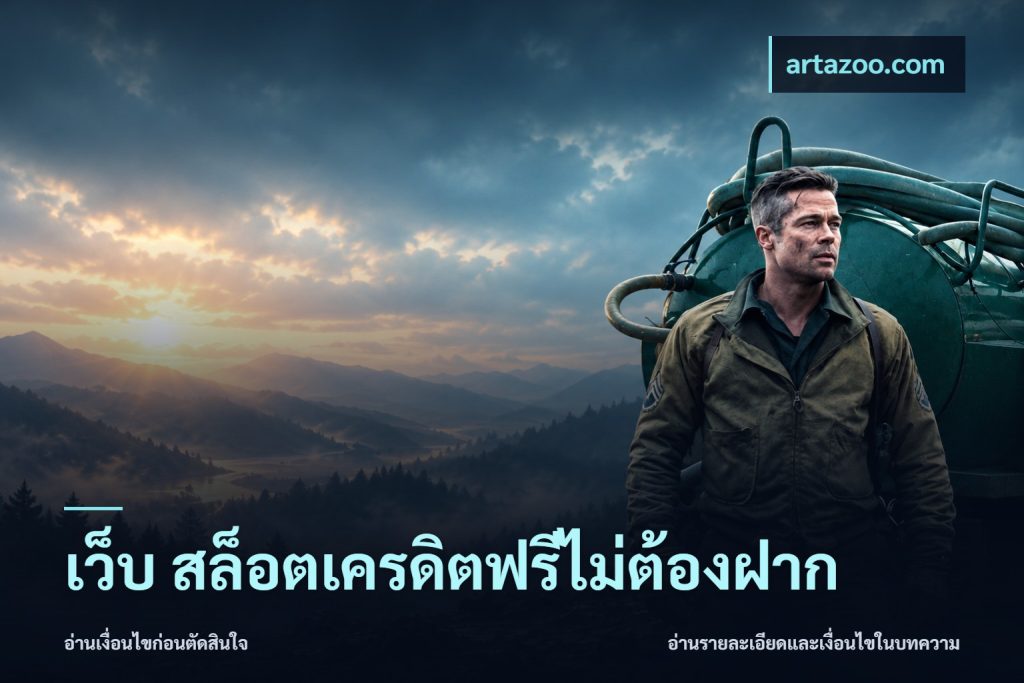 เว็บ สล็อตเครดิตฟรีไม่ต้องฝาก