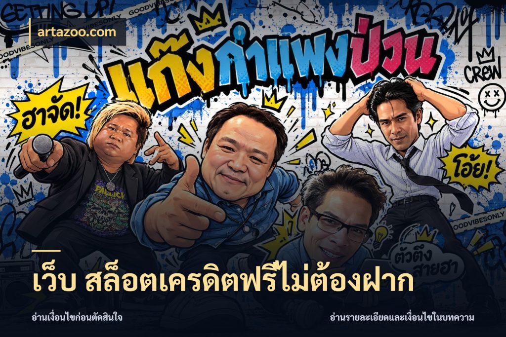 เว็บ สล็อตเครดิตฟรีไม่ต้องฝาก สิทธิ์ที่สายโบนัสสนใจกับวิธีรับ สไตล์ artazoo.com