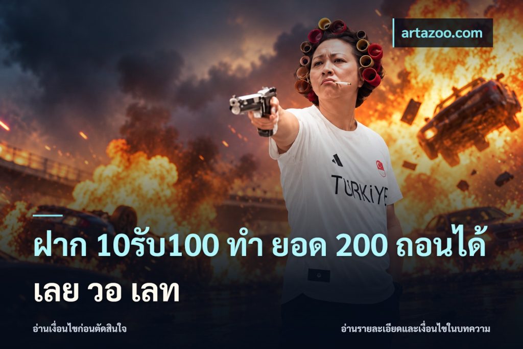ฝาก 10รับ100 ทํา ยอด 200 ถอนได้เลย วอ เลท