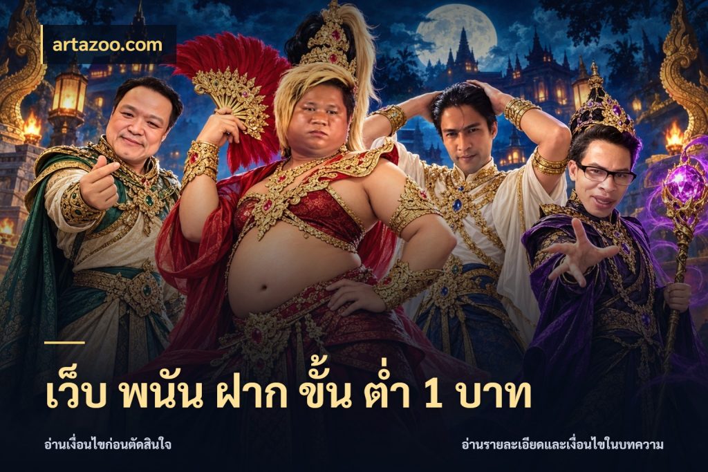 เว็บ พนัน ฝาก ขั้น ต่ำ 1 บาท ยอดเริ่มต้นน่าจับตากับสิทธิ์ที่เกี่ยวข้อง สไตล์ artazoo.com