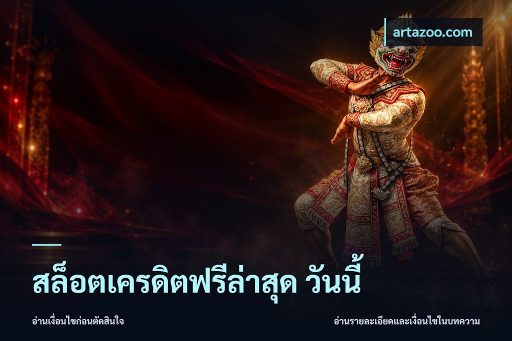 สล็อตเครดิตฟรีล่าสุด วันนี้