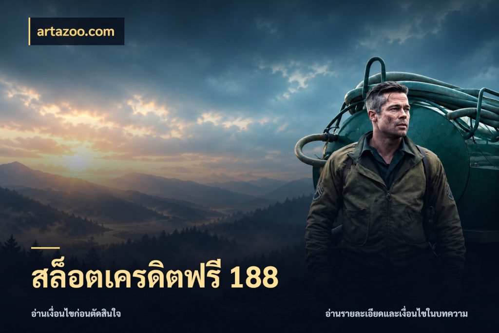 สล็อตเครดิตฟรี 188 artazoo.com รู้จักยอดและขอบเขตของเครดิตฟรี