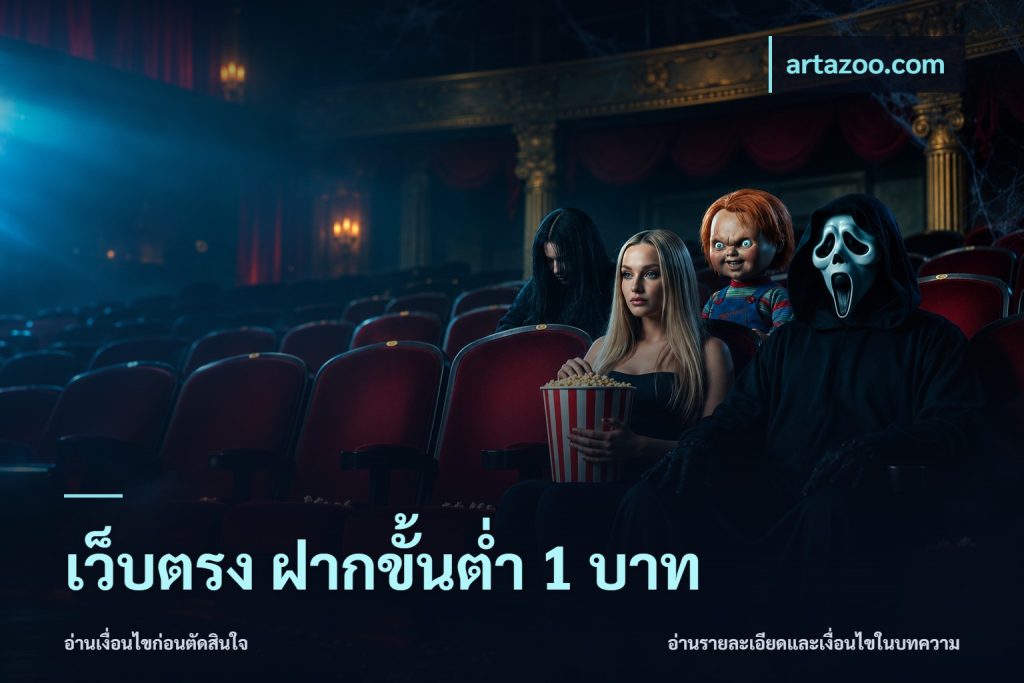 เว็บตรง ฝากขั้นต่ำ 1 บาท