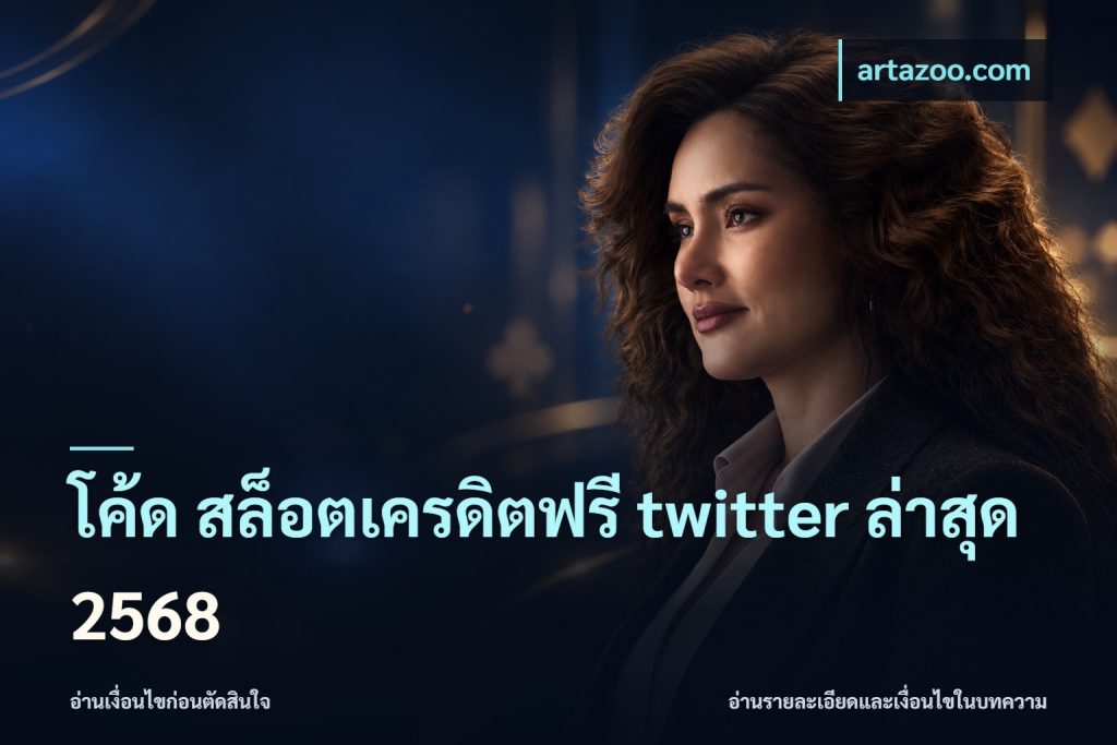 โค้ด สล็อตเครดิตฟรี twitter ล่าสุด 2568