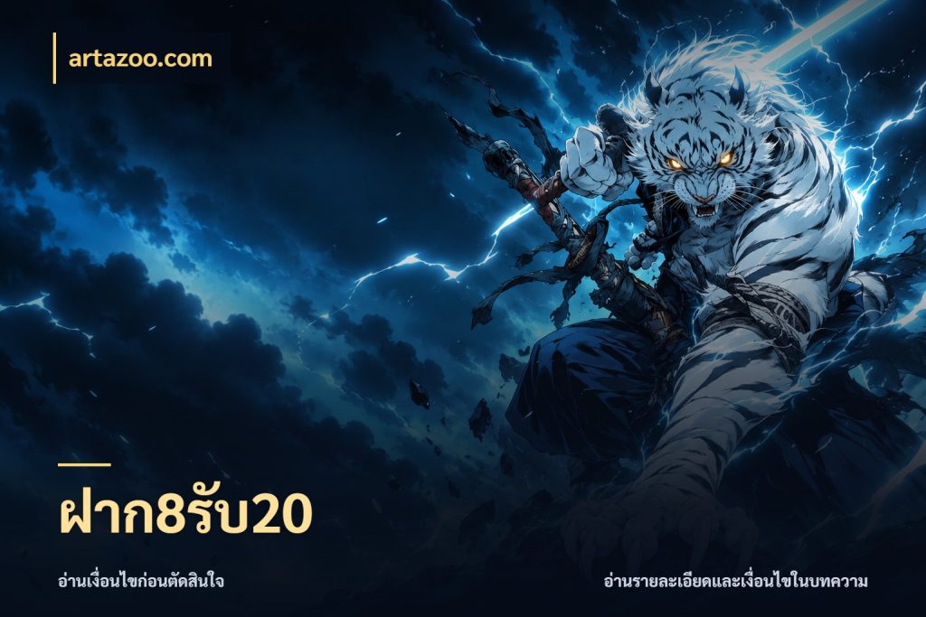 ฝาก8รับ20 จับประเด็นยอดรับก่อนเลือกความสนุก กับ artazoo.com