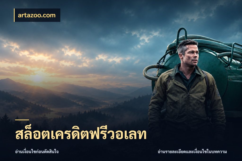 สล็อตเครดิตฟรีวอเลท เครดิตฟรีกับจังหวะลุ้นที่คุณเลือก ในมุม artazoo.com