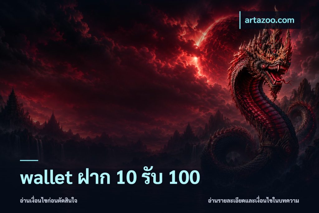 wallet ฝาก 10 รับ 100