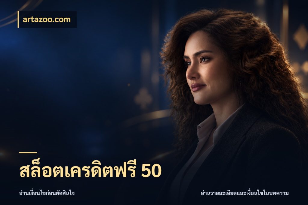 สล็อตเครดิตฟรี 50 สิทธิ์ที่สายโบนัสสนใจกับวิธีรับ สไตล์ artazoo.com