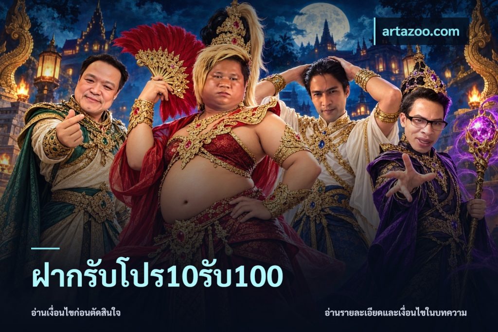 ฝากรับโปร10รับ100