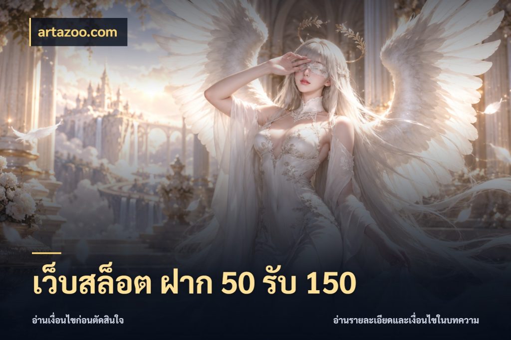เว็บสล็อต ฝาก 50 รับ 150 จุดเด่นของเครดิตที่คนชอบเกมอยากรู้ ในมุม artazoo.com