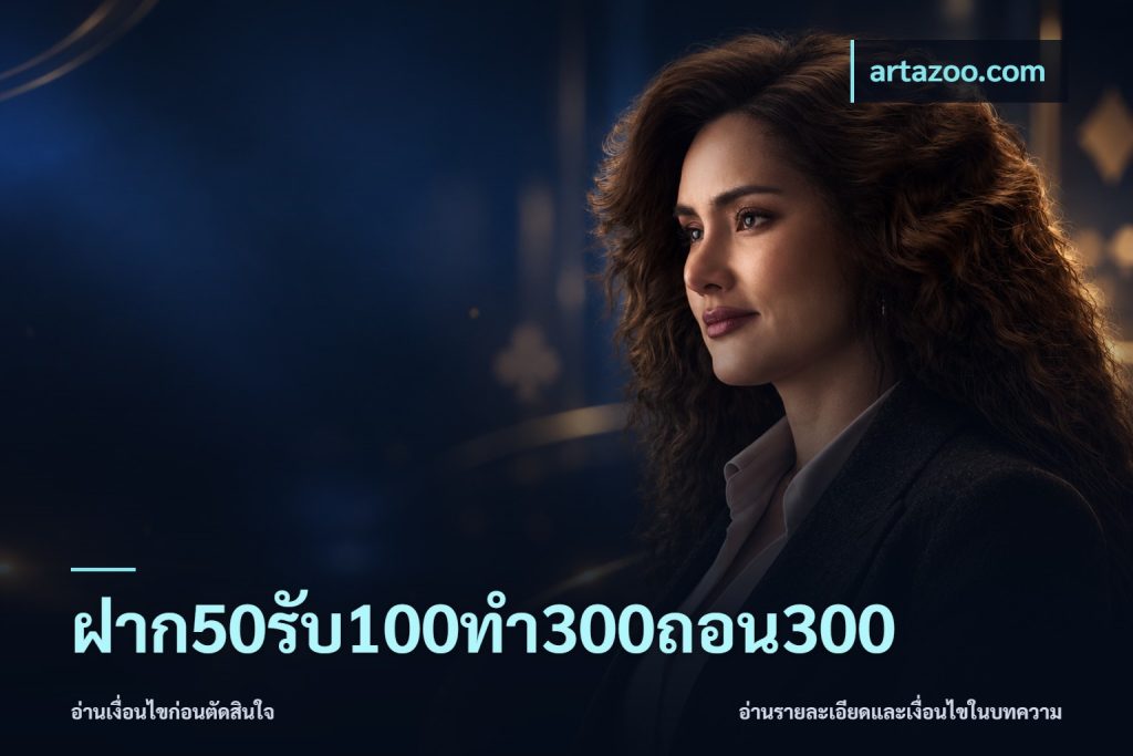 ฝาก50รับ100ทํา300ถอน300