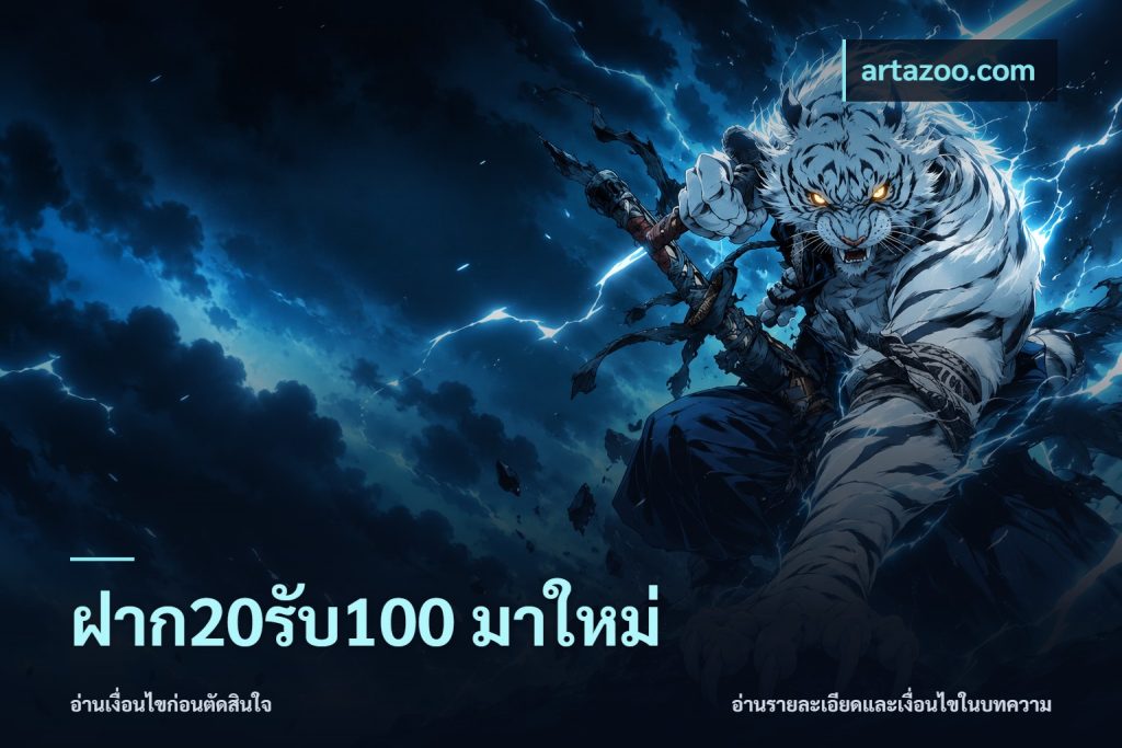 ฝาก20รับ100 มาใหม่