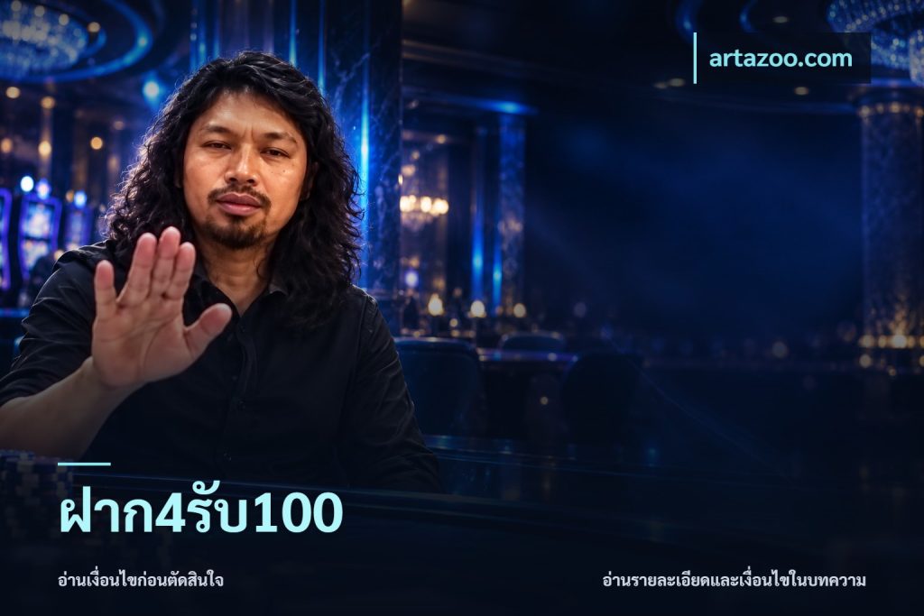 ฝาก4รับ100