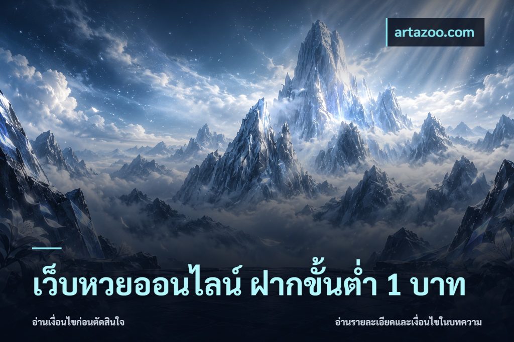 เว็บหวยออนไลน์ ฝากขั้นต่ำ 1 บาท