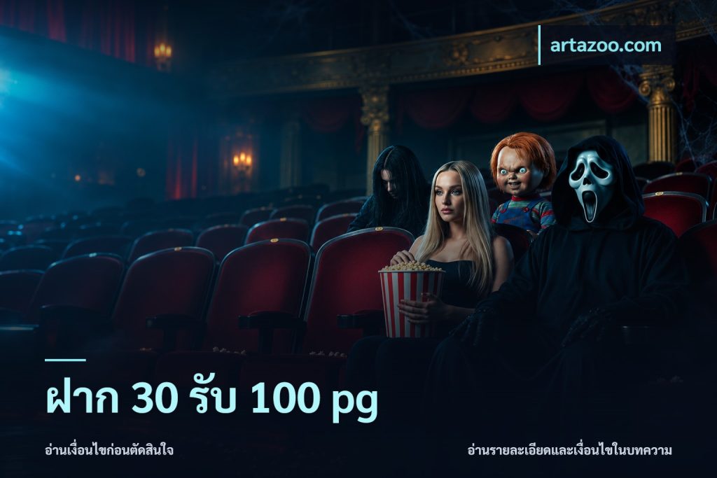 ฝาก 30 รับ 100 pg